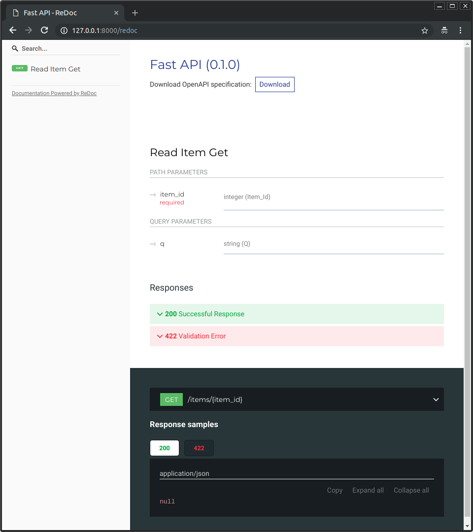 First Steps Fastapi