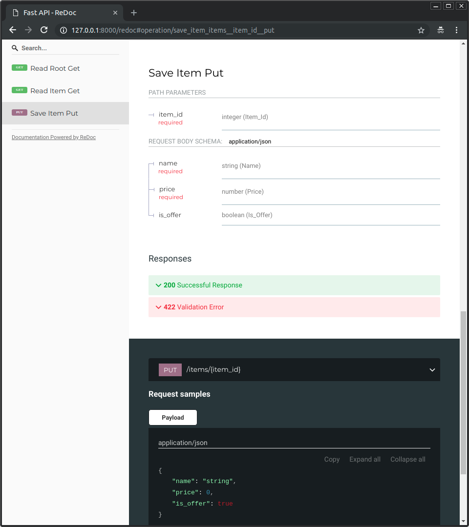 swagger editor for databasee